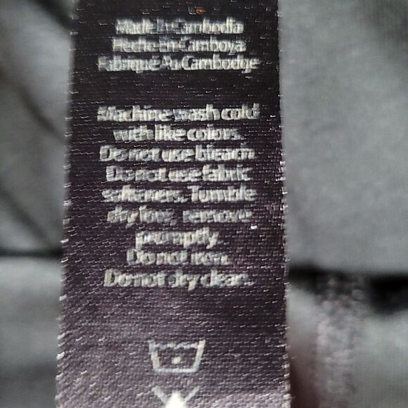 🔺️RBX Black Capri Athletic Pants w/Pockets XLarge - Picture 11 of 11